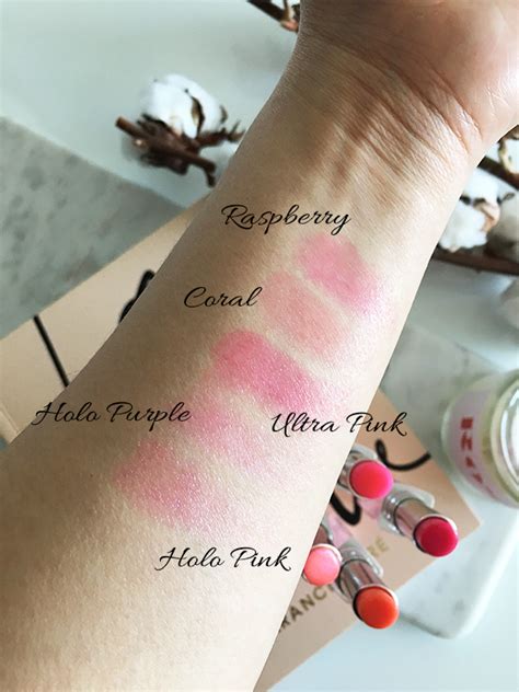 dior addict lip glow coral vs pink